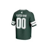 Michigan State Spartans NIL Pick-A-Player Football Fashion Jersey - Green