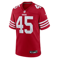 San Francisco 49ers Nick Martin Scarlet Team Game Jersey