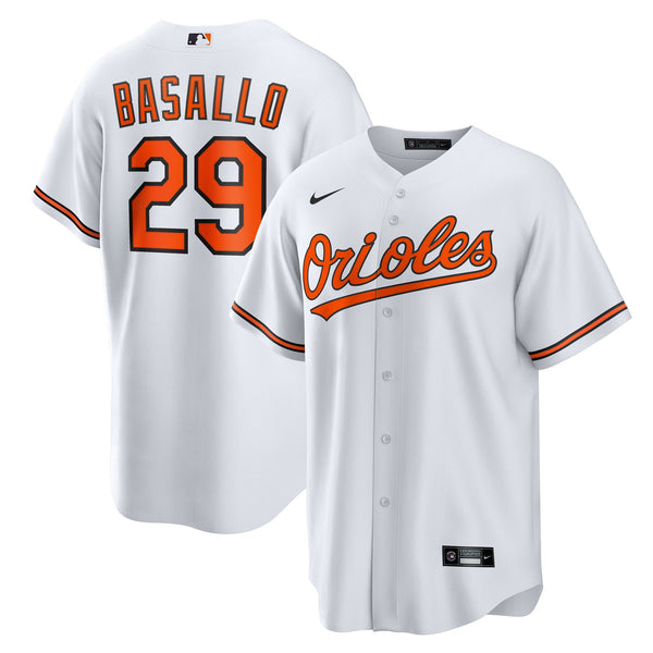 Baltimore Orioles Samuel Basallo White Replica Player Jersey