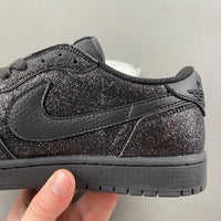 Low Top Sneakers, Black Colorway, Reverse Hook Design, Lace Up Design, Casual Gift for Sneaker Fans