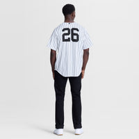 New York Yankees Luis García Jr. White Home Replica Jersey