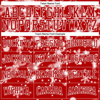 Holiday Winter Personalized Name Number Hooded Sweatshirt, Custom Christmas Snowflake Hoodie, Custom Xmas Sports Fan Pullover Present