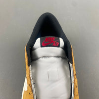 Low Top Sneakers, White Brown Colorway, Lace Up Design, Casual Gift for Sneaker Fans