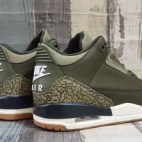 Low Top Sneakers, Army Green Colorway, Lace Up Design, Casual Gift for Sneaker Fans