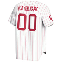 Oklahoma Sooners NIL Pick-A-Player Lightweight Baseball Jersey - White