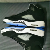 Basketball Shoes, Black White Colorway, Lace Up Design, Casual Gift for Shoe Lovers