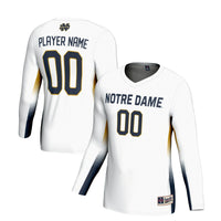 Notre Dame Fighting Irish NIL Lightweight Volleyball Jersey - White