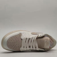Low Top Sneakers, Beige Colorway, Lace Up Design, Casual Gift for Sneaker Fans