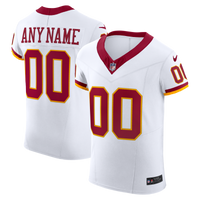 Washington Commanders White Elite Custom Jersey