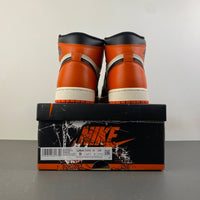 High Top Sneakers, Black White Orange Colorway, Lace Up Design, Casual Gift for Sneaker Fans