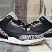 Sneakers, Black Green Colorway, Lace Up Design, Casual Gift for Sneaker Fans