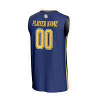 Marquette Golden Eagles NIL Pick-A-Player Lightweight Basketball Fashion Jersey - Blue
