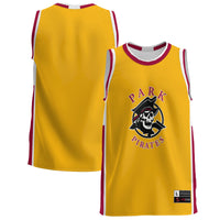 Park Pirates Lightweight Basketball Jersey - Gold