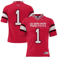 #1 Valdosta State Blazers Endzone Football Jersey - Red