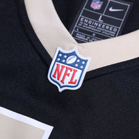 New Orleans Saints Bryan Bresee Black Game Jersey