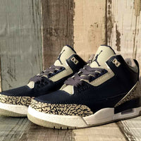 Sneakers, Blue Gray Colorway, Lace Up Design, Casual Gift for Sneaker Fans