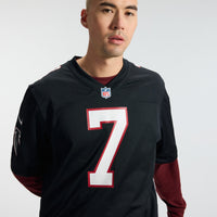 Atlanta Falcons Bijan Robinson Black Throwback Game Jersey