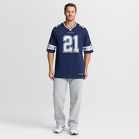 Dallas Cowboys Deion Sanders Navy Team Retired Player Game Jersey