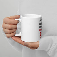 Humorous Holiday Ceramic Mug, I Drink Coffee Pet Dogs Watch Christmas Movies Mug, Comfy Winter Film Coffee Cup, Christmas Present for Dog Lovers