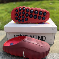 Slides, Burgundy Colorway, Slip On Design, Casual Gift for Shoe Lovers
