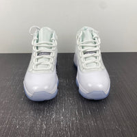Retro Sneakers, White Silver Colorway, Leather Footwear, Lace Up Design, Casual Gift for Sneaker Fans