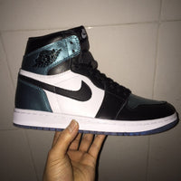 Sneakers, Black White Teal Colorway, Lace Up Design, Casual Gift for Sneaker Fans