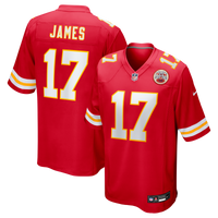 Kansas City Chiefs Richie James Red Game Jersey
