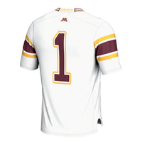 #1 Minnesota Golden Gophers Football Jersey – White