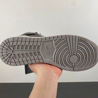 High Top Sneakers, Black Gray Colorway, Lace Up Design, Casual Gift for Sneaker Fans