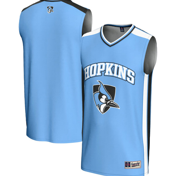 Johns Hopkins Blue Jays Spirit Basketball Jersey - Light Blue