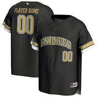 UCF Knights NIL Pick-A-Player Lightweight Baseball Jersey - Black
