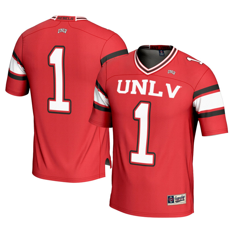 #1 UNLV Rebels Football Jersey - Cardinal