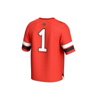 #1 Cornell Big Red Collegiate Football Fashion Jersey - Red