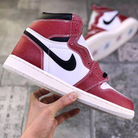 Sneakers, Burgundy White Colorway, Lace Up Design, Casual Gift for Sneaker Fans