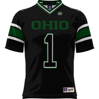 #1 Ohio Bobcats Football Jersey - Black