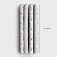 Watercolor Net Gift Wrap, Hockey Goal Christmas Wrapping Paper, Ice Hockey Lights Christmas Wrapping Paper, Sports Gift Wrap Roll