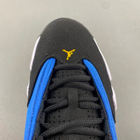 Low Top Sneakers, Blue Black Yellow Colorway, Lace Up Design, Casual Gift for Sneaker Fans