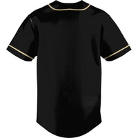 Oakland Golden Grizzlies Lightweight Baseball Jersey - Black