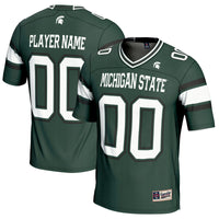 Michigan State Spartans NIL Pick-A-Player Football Jersey - Green