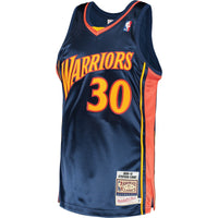 Stephen Curry Navy Golden State Warriors 2009 Hardwood Classics Authentic Jersey