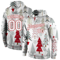 Personalized Holiday Pullover Sweatshirt, Custom Christmas Sports Hoodie, 3D Print Team Hoodie, Winter Fan Present