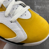 Sneakers, White Black Yellow Colorway, Lace Up Design, Casual Gift for Sneaker Fans