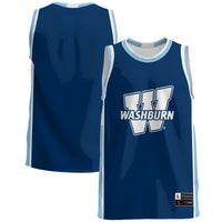 Washburn Ichabods Lightweight Basketball Jersey - Blue