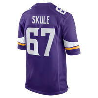 Minnesota Vikings Justin Skule Purple Team Game Jersey