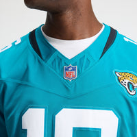 Jacksonville Jaguars Trevor Lawrence Teal Team Stitched Limited Jersey