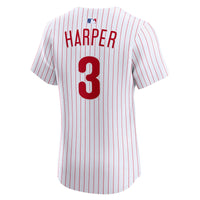 Philadelphia Phillies Bryce Harper White Home Elite Jersey