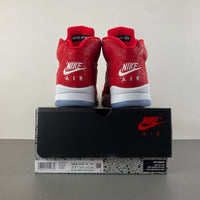High Top Sneakers, Red Colorway, Lace Up Design, Casual Gift for Sneaker Fans