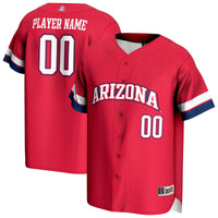 Arizona Wildcats NIL Pick-A-Player Lightweight Baseball Jersey - Red
