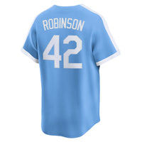 Brooklyn Dodgers Jackie Robinson Light Blue Cooperstown Collection Limited Jersey