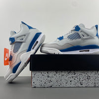 Low Top Sneakers, Blue White Gray Colorway, Lace Up Design, Casual Gift for Sneaker Fans